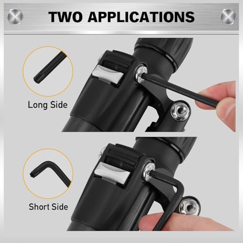 Image of ELEAD 11-Piece Torx Star Allen Wrench Set with Extension Bar, Long Arm Torx Key Set T10-T50, Heat-Treated S2 Steel