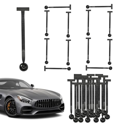 SVCEQZE 自動車用 ナイロン製 ケーブルタイ バックル - 自動車修理工具 ファスナー ジップタイ 100個入り - 多機能 ヘビーデューティ 自己ロック ワイヤー バックル - ガレージ、家庭、トラックの整理に