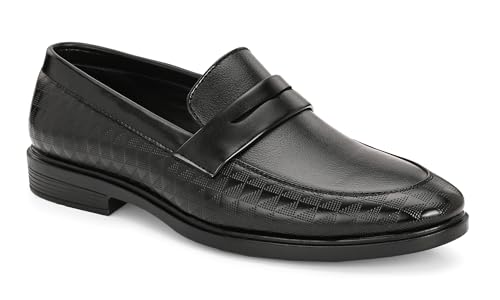 Image of Server Slip-On Mens' Formal Shoe | Pull On Stylish Non-Lace Design | Premium Craftsmanship & Durable Build | Soft Cushioned Insole for Comfort | Perfect for Party Office & Formal Wear
