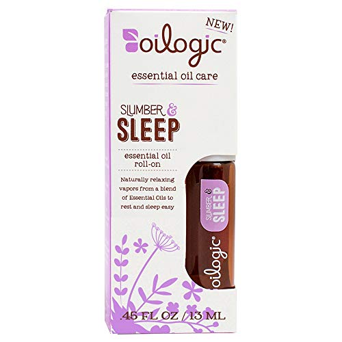 Slumber & Sleep Essential Oil Lavendar Blend Roll-on. Gentle & Safe Aromatherapy