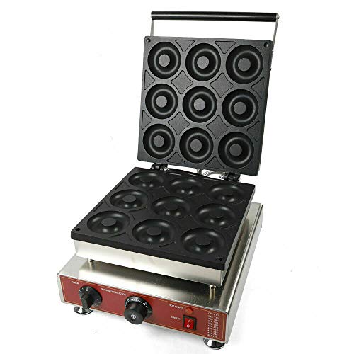 Ethedeal Electric Donut Maker - 110V 1800W Commerial Doughnut Maker Large 9cm Donut Baker Machine - Thumbnail 6