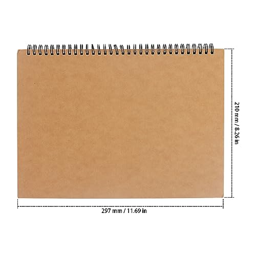 Cuaderno De Bocetos De Acuarela Naranja, 30 Hojas, 300 G/m² | Cuotas