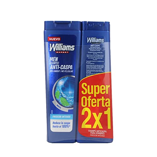 WILLIAMS EXPERT Williams Expert Williams Champu Anticaspa Frescor Int2x1 300 g Cover