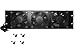 Kutatek Rack Mount Fan Panel 3U, Intake Airflow, for Cooling AV, Home Theater, Network 19â€ Racks