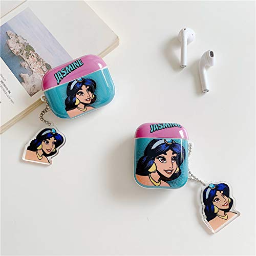 Generic Airpod Cover, Princess Airpod Case, Silicone Airpod Case, Airpod Accessories Case, Cartoon Princess Airpod Case (Pro, Evil Queen) #TOP4
