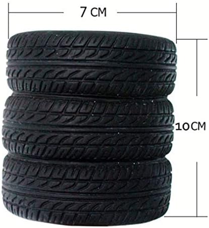 MONMOB Tire Formed Planter Pen Holder Pencil Holder House Workplace Desk Organizer Equipment Succulent Cactus Planter Pot (Pack of two) 4