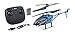 Produktbild Carson 500507173 Easy Tyrann 280 2.4G 100% RTF blau  RC Heli, Ferngesteuerter Helikopter, Robustes RTF (Ready to Fly) Modell für Einsteiger, inklusive Batterien, für Kinder ab 12 Jahren