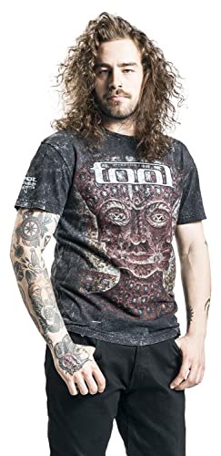 Tool Lateralus Hombre Camiseta Negro XL 100% algodón Seitlich Bedruckt, Vorne Bedruckt Regular