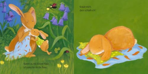 Kraule mich, dann schlafe ich!: Kinderbuch mit Geräuschen ab 2 Jahren, mit Fühlelementen und Sound (Fühlbuch mit Sound-Effekten)