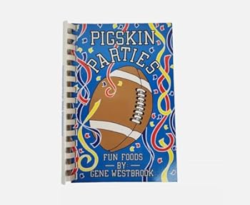 Spiral-bound Pigskin Parties Book