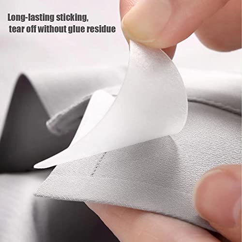 FENGCHUANG 80 Pcs Collar Stay Stickers, Men's Shirt Collar Stiffeners Men's Collar Brace Collar Shaping Patch - Image 4