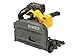 DEWALT DCS520T2-GB XR Flex Volt Cordless Brushless Plunge Saw with 2 DCB546 Batteries, 54 V, Yellow/Black, 2 x 18 Volt 6.0Ah Li-Ion Batteries, Set of 6 Pieces