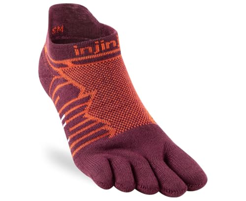 Image of Injinji Men's Run Midweight No Show Toesocks