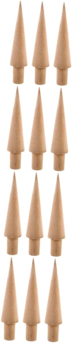 Zerodeko 12pcs Ice Cream Cone Molds Multi-function Mold for Homemade Desserts Ice Cream Cone Rollers for Yogurt Treats