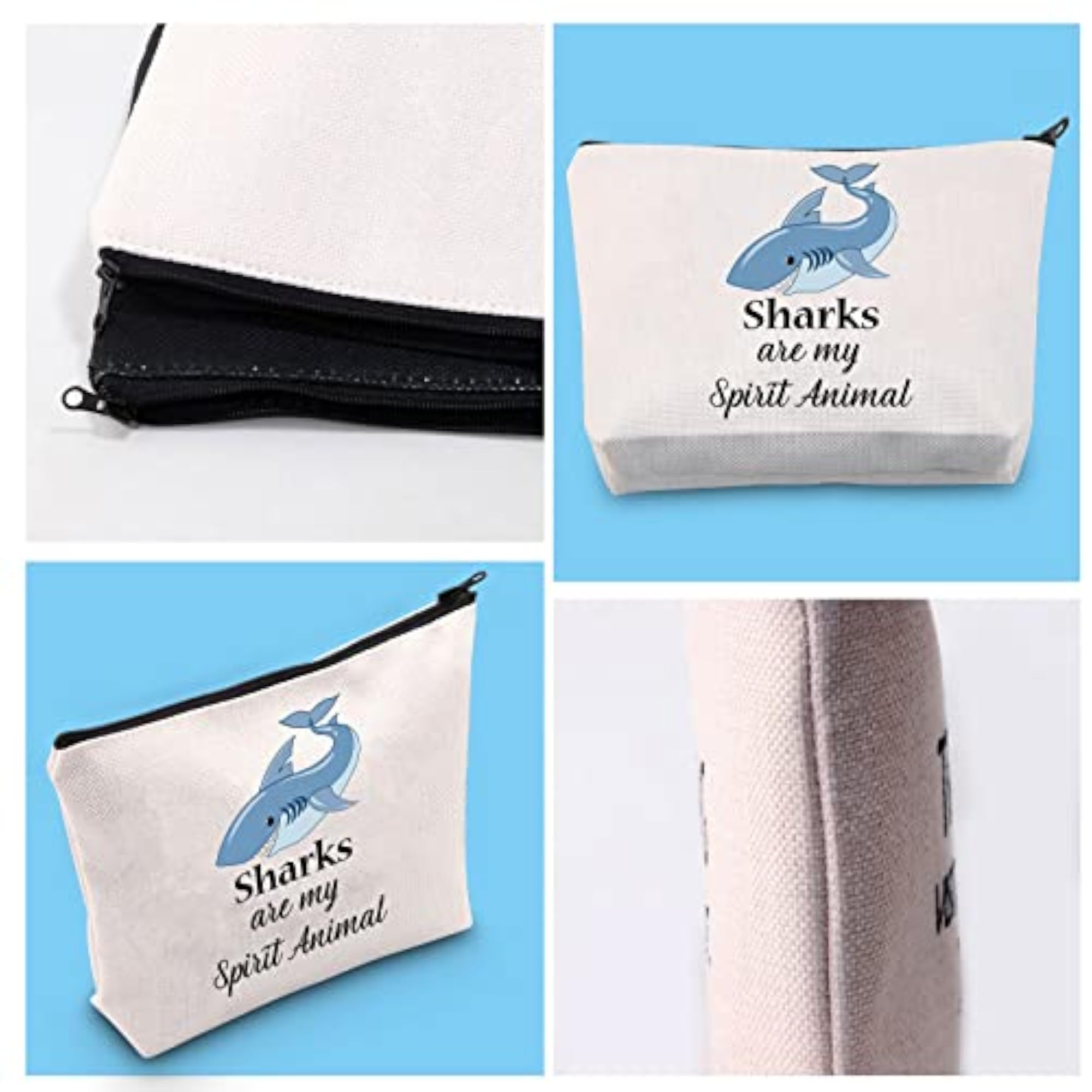Shark Gift Makeup Bag, Travel Organizer