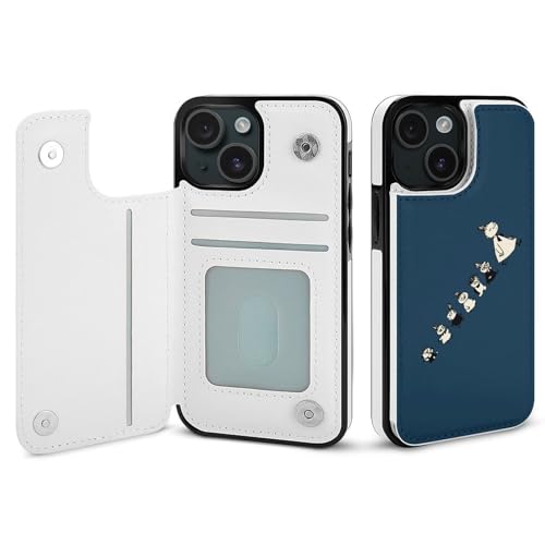 For iPhone 13mini �Ή� �P�[�X �蒠�^ ���[�~�� �_�u���{�^���^ ���u���@�\ ���z�^ �v���~�A�����U�[�E�H���b�g�P�[�X, �}�O�l�b�g�� ���G��ǂ� �������U�[ �_�炩��tpu�P�[�X �J�[�h���[ ���^ �y�� 360�x�ی� ##-B89SPL