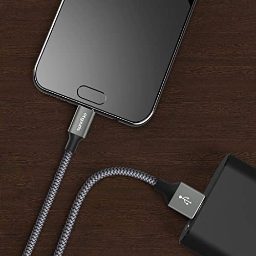 etguuds USB to USB C Cable 3.3ft, 2-Pack USB A to Type C Charger Cord Fast Charging for Samsung Galaxy A17 A16 A15 A26 A36 A56, S25 S24 S23 S22 S21 S20 S10 Note 20, for iPhone 17 16 15, Moto, Gray by etguuds - Image 6