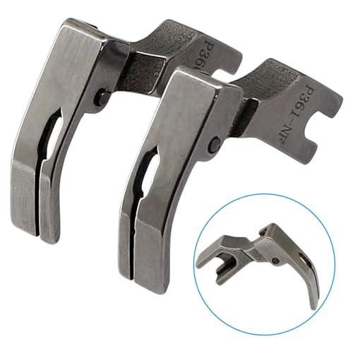 2 Piezas Pies Prensatelas Zipper Bisagra Derecho e Izquierdo miniatura 3