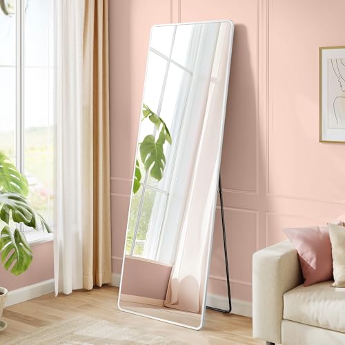 SONGMICS Ganzkörperspiegel, 160 x 50 cm, rechteckiger Standspiegel