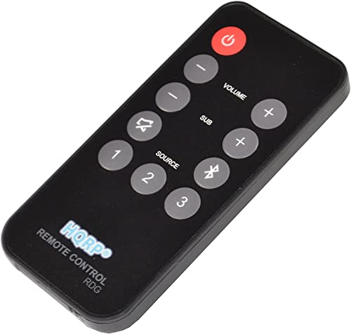 Hqrp Remote Control Compatible With Polk Audio Re1305-2 Re1305-1 3000 4000 6000 One Step Sb6000Iht Sb4000Iht Sb3000Iht Instant Home Theater Soundbar Speaker System Controller #TOP2
