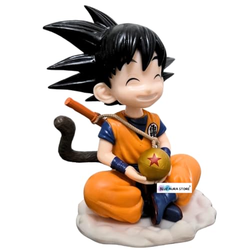 Image of Blue Aura Anime Action Figure Cute Mini Size Height - 12cm Anime Figures | Go-k Cloud Mini Figure