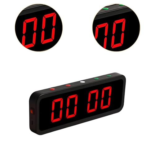 Marcador Electrónico Multifuncional para Billar Negro miniatura 5