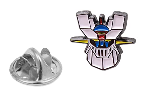 Gemelolandia | Pin de solapa Robot Ochentero 2 cm | Pines Originales Para Regalar | Para las Camisas, la Ropa o para tu Mochila | Detalles Divertidos…