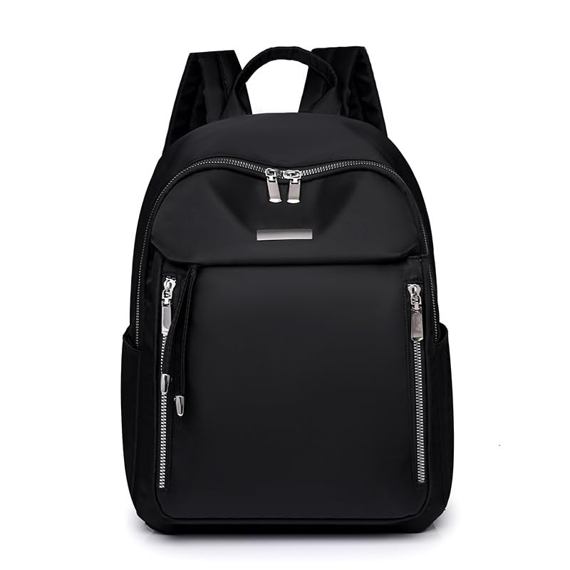 Women's Backpack Large Capacity Simple Backpack (Black)