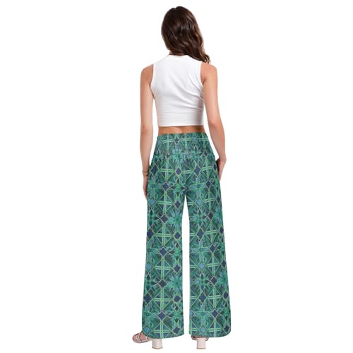 Pantalon stretch taille haute fluide pour femme active - 4