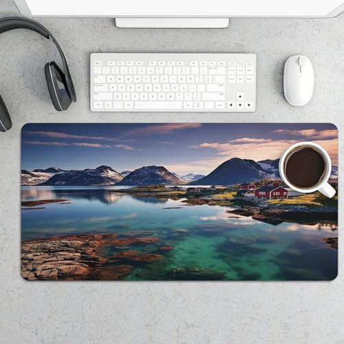 Pad para escritorio VstaDank Norway Islands 60x30 cm goma miniatura 5