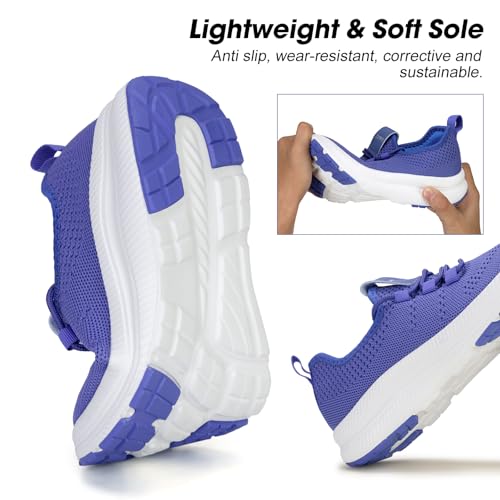 Image of ZOVE Wide Toe Box Shoes Women Extra Wide Width Sneakers Ultra Light Road Running Shoes Non-Slip Tennis Sneakers Breathable Walking Athletic