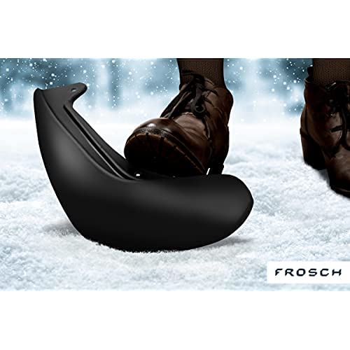 Image of FROSCH Car Rubber Mudflaps Front Lada Vesta, 2015-> SED, 2 pcs with Fastener & Mounting Screws