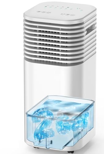 CENSTECH Windowless Air Conditioner, Swamp Cooler with 4 Modes & 3 Speeds, 15H Timer for Smart Auto-off, 2-Gal Tank for 20H Cooling, Remote, 120° Oscillating Portable Air Conditioners No Hose Needed