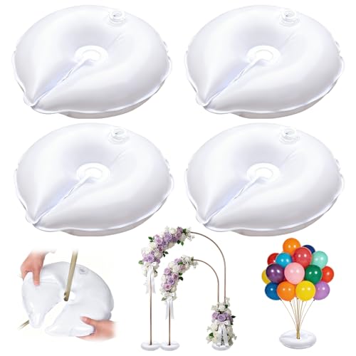 PCTCSHQ 4 Pcs Water Weight Bags for Balloon Column Stand and Arch
