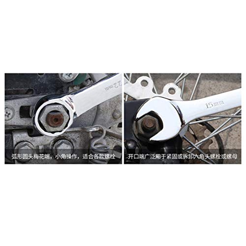 6-24 MM 72 Dentes de Cabeça Fixa Chave de Catraca Combinada Chaves Multiuso Chaves de Uso Duplo Chav