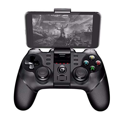 CWHALE Bluetooth Wireless Gamepad Controller, with Turbo Acceleration Function Optimum Sensitivity Support Android