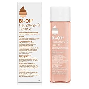 Bi-Oil Hautpflege-Öl | Spezielles Hautpflegeprodukt | Hilft bei Dehnungsstreifen und Narben | Hilft bei trockener Haut und bei ungleichmäßiger Hauttönung | 125 ml