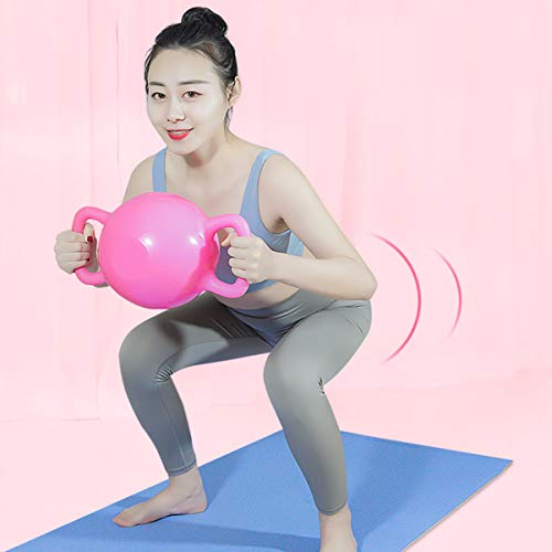 Garneck Kettlebell – Campainha ajustável com duas alças e halteres esportivos para ioga (padrão de b