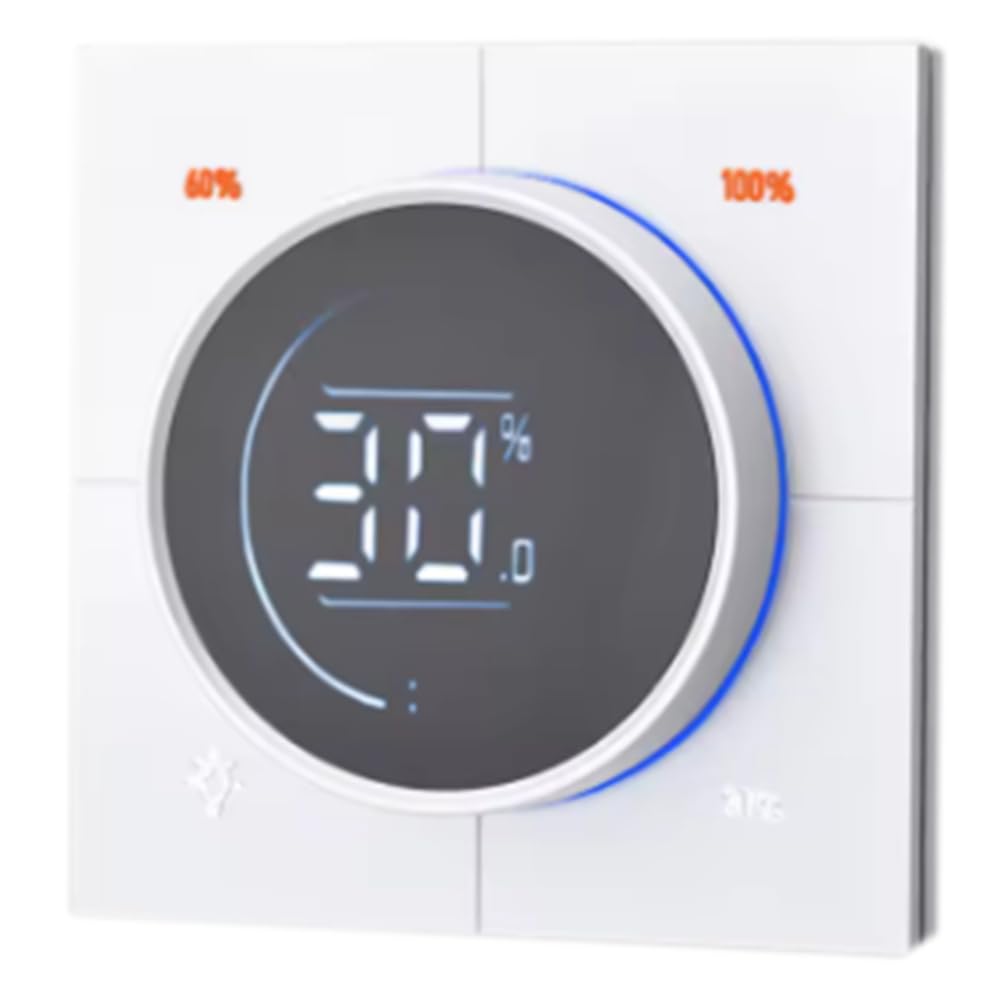 Écran LCD numérique pour variateur MOSFET Zigbee 3.0 et interrupteur mural de bord PC