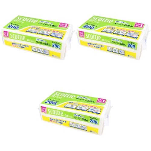 y܂Ƃߔz Ɩp XRbeB y[p[ӂ TbƃTb 400(200g) Lb`y[p[ ӂ V[g z ӂ  ЂÂ Lb`Օi ĝăN[jO^I (200g×3)
