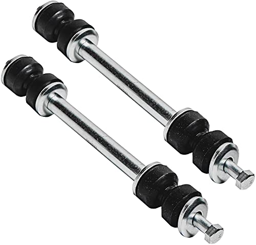 Image of Detroit Axle - 12pc Front End Kit for 2001-2010 Chevy Silverado 2500HD | 3500HD GMC Sierra 2500 HD 3500 HD, H2, Upper Control Arms w /ball Joints Sway Bars Lower Ball Joints Tie Rods Pitman Idler Arm