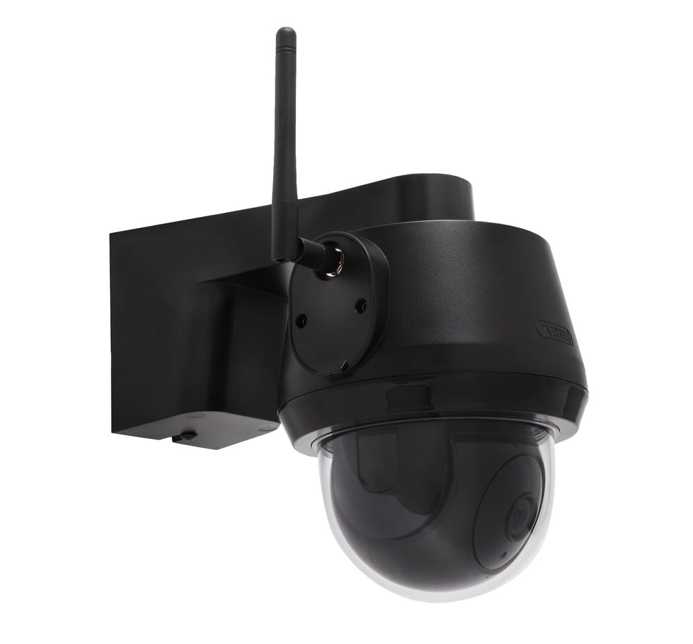ABUS SmartLook Schwenken & Neigen Überwachungskamera mit Bewegungserkennung, Objekterkennung, 4K-Aufzeichnung, Push-Benachrichtigung, Nachtsicht, 2-Wege-Audio, Speicherkarte, Masking & App