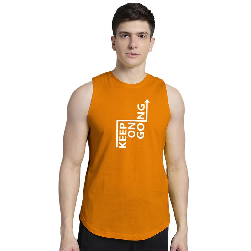 friskers Men Angry Printed Cotton Sleeveless T-Shirt, Gym Vest-picture-42