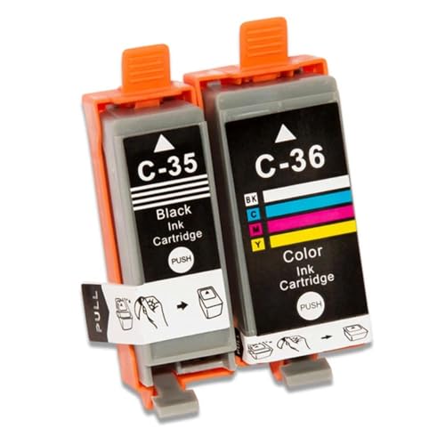 Cartouche PGI-35 CLI-36 compatible pour corriger les problèmes d'impression IP100 TR150