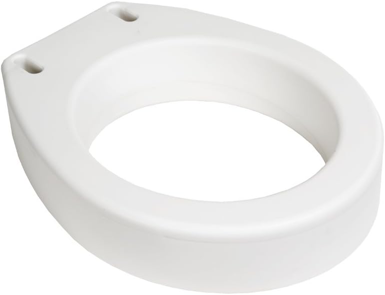 Essential Medical Supply Toilet Seat Riser, Standard, 17.25