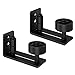 Barn door hardware