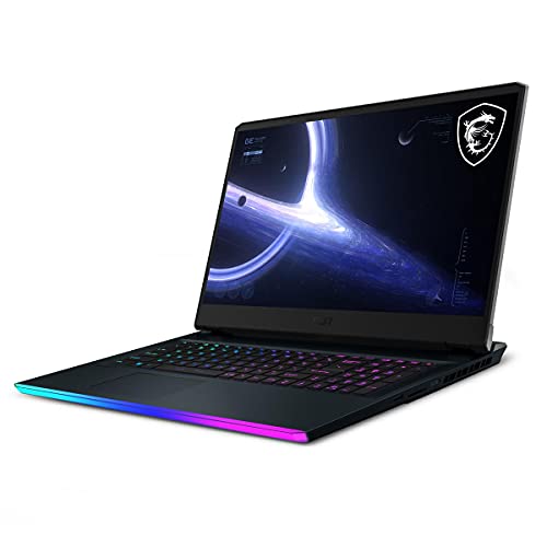 Image of msi GE76 Raider 17.3 inch 360Hz FHD Display, Intel Core i9-11980HK, NVIDIA GeForce RTX3080, 32GB, 1TB NVMe SSD, Win10,Titanium Blue (11UH-053)