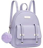 KKXIU Women Small Backpack Purse Convertible Leather Mini Daypacks Crossbody Shoulder Bag For Ladies
