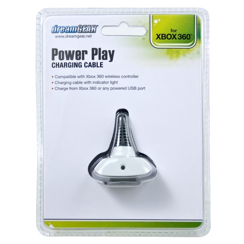 Xbox 360 Power Play Charging Cable