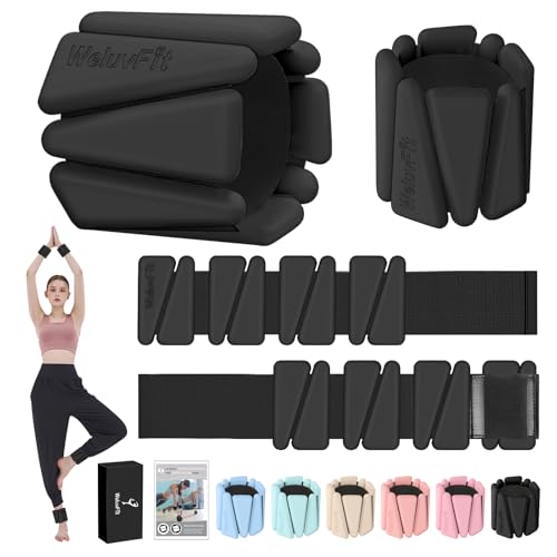 Adjustable Wearable Pilates Wrist & Ankle Weights For Women & Men...